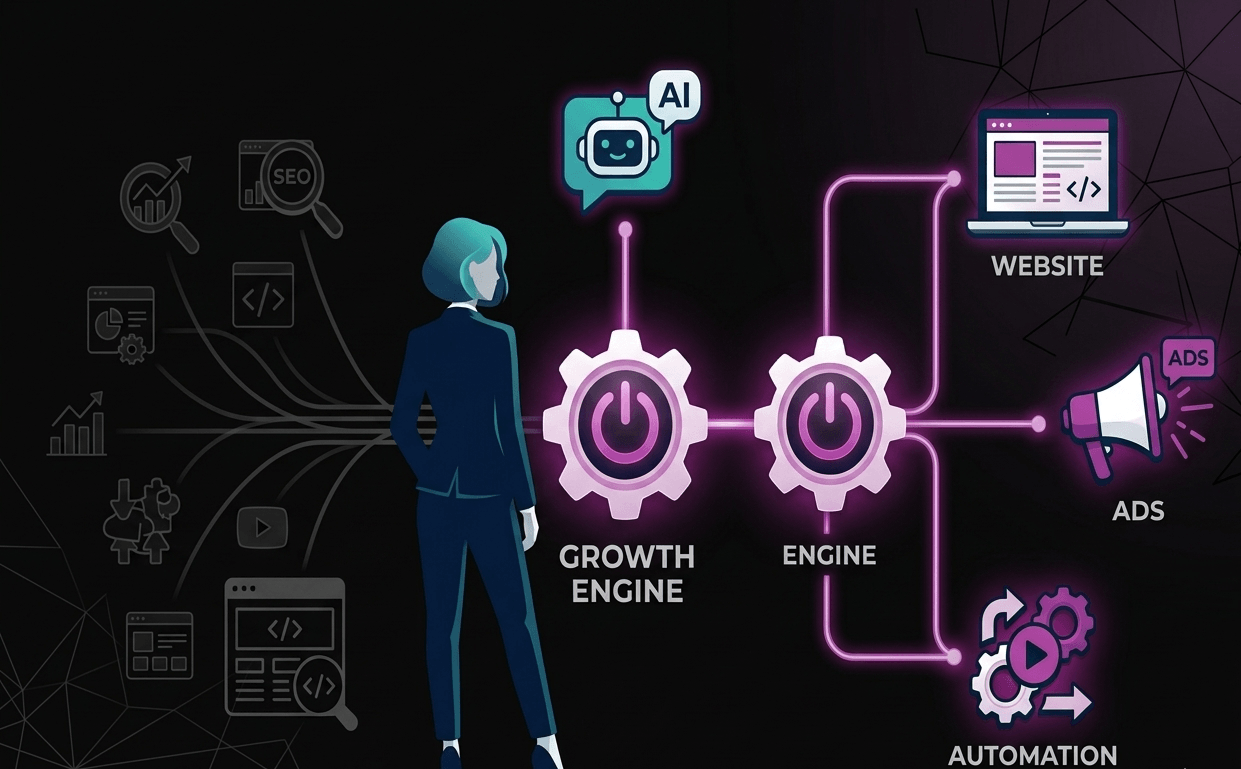 Growth Engine all-in-one digital marketing for service businesses USA and Canada